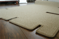 Beige polyamidimatto, ELSE