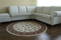 Pyöreä villaplyysimatto, ELSE